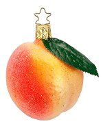Peach - Fresh from Market<br>Inge-glas Ornament